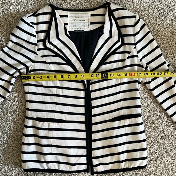 Vintage Anthropologie Striped Jacket - Picture 7 of 11
